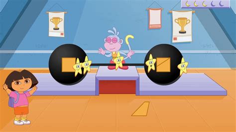 dora the explorer weight lifting.